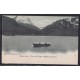 INDIOS ONAS EN CANOA TIERRA DEL FUEGO ANTIGUA TARJETA POSTAL